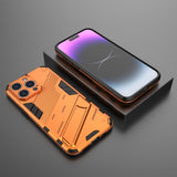iPhone 15 Pro Max Kuori jalustalla Oranssi
