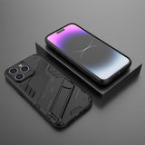 iPhone 15 Pro Max Kuori jalustalla Musta