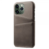 iPhone 15 Pro Max Kuori kahdella korttipaikalla Harmaa