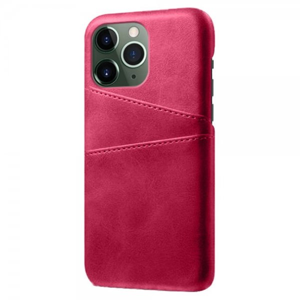 iPhone 15 Pro Max Kuori, jossa kaksi korttipaikkaa, Magenta