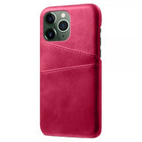 iPhone 15 Pro Max Kuori, jossa kaksi korttipaikkaa, Magenta