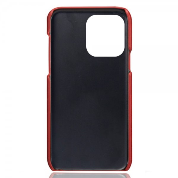 iPhone 15 Pro Max Kuori kahdella korttipaikalla Punainen