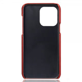 iPhone 15 Pro Max Kuori kahdella korttipaikalla Punainen