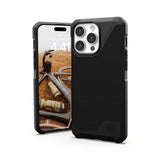 Urban Armor Gear (UAG) iPhone 15 Pro Max Kuori Metropolis LT MagSafe Kevlar Musta