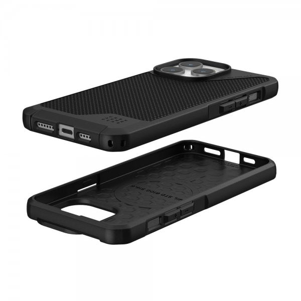 Urban Armor Gear (UAG) iPhone 15 Pro Max Kuori Metropolis LT MagSafe Kevlar Musta