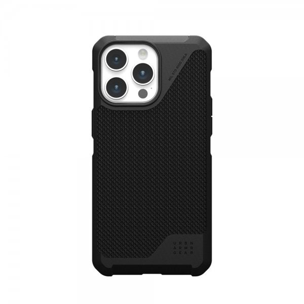Urban Armor Gear (UAG) iPhone 15 Pro Max Kuori Metropolis LT MagSafe Kevlar Musta