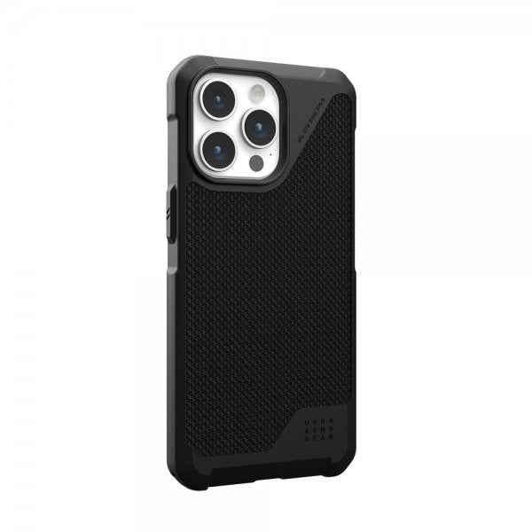 Urban Armor Gear (UAG) iPhone 15 Pro Max Kuori Metropolis LT MagSafe Kevlar Musta