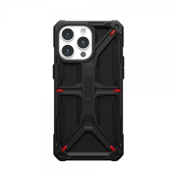 Urban Armor Gear (UAG) iPhone 15 Pro Max Kuori Monarch Kevlar Black