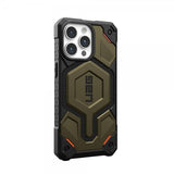 Urban Armor Gear (UAG) iPhone 15 Pro Max Kuori Monarch Pro MagSafe Kevlar Element Green