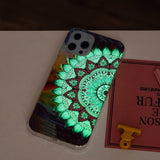 iPhone 15 Pro Max Kuori Kuvio Sininen Mandala