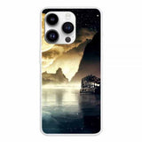 iPhone 15 Pro Max Kuori Kuunvalo-aiheella