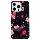 iPhone 15 Pro Max Kuori Ruusuja Musta