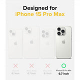 Ringke iPhone 15 Pro Max -suojakuori, Onyx Design, Checkerboard Yellow