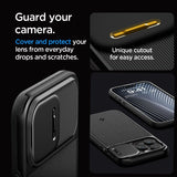Spigen iPhone 15 Pro Max -suojakuori Optik Armor MagFit Musta