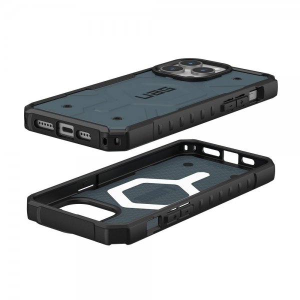 Urban Armor Gear (UAG) iPhone 15 Pro Max -suojakuori Pathfinder MagSafe Cloud Blue