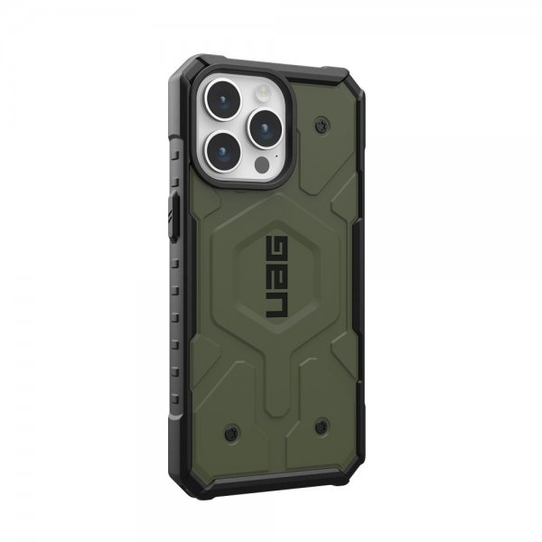 Urban Armor Gear (UAG) iPhone 15 Pro Max -suojakuori Pathfinder MagSafe Olive Drab