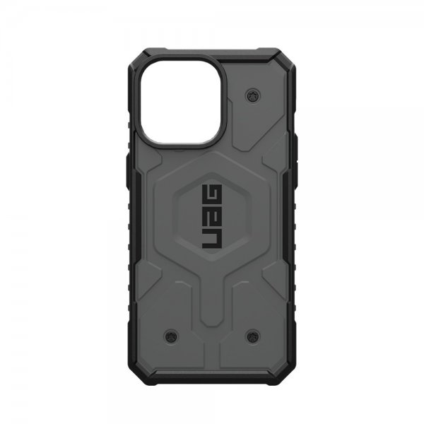 Urban Armor Gear (UAG) iPhone 15 Pro Max Kuori Pathfinder MagSafe Silver