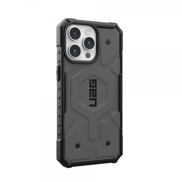 Urban Armor Gear (UAG) iPhone 15 Pro Max Kuori Pathfinder MagSafe Silver