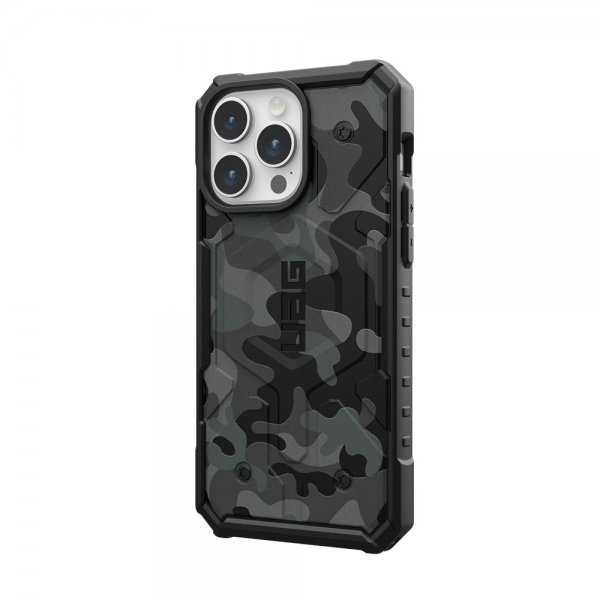 Urban Armor Gear (UAG) iPhone 15 Pro Max -suojakuori Pathfinder SE MagSafe Midnight Camo