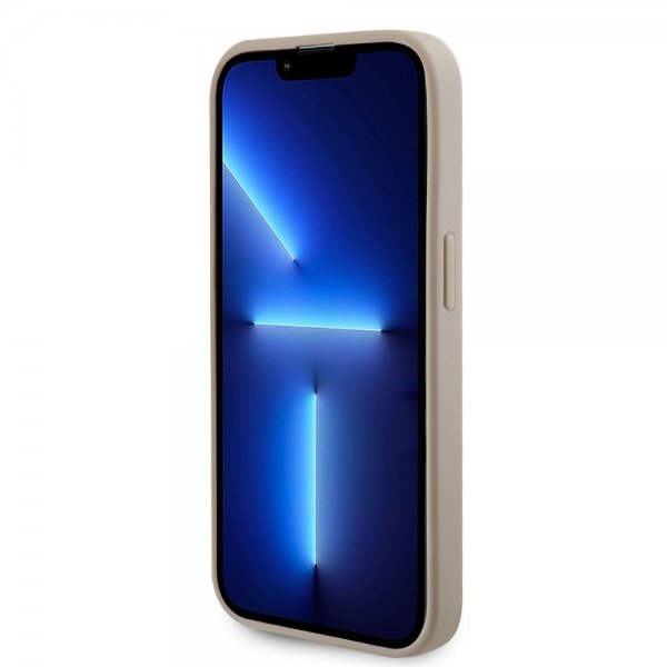 Guess iPhone 15 Pro Max Kuori Perforated Glitter Kulta