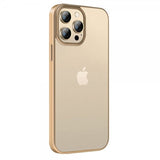 X-Level iPhone 15 Pro Max Kuori Kullattu Reuna Kulta