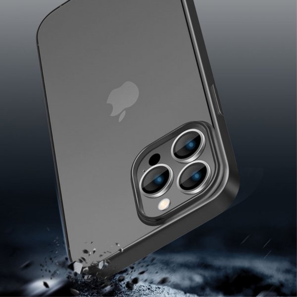 X-Level iPhone 15 Pro Max Kuori Kullattu Reuna Kulta