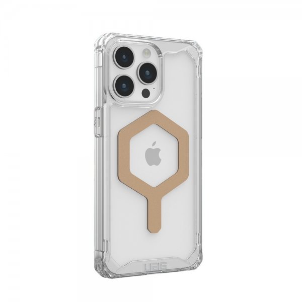 Urban Armor Gear (UAG) iPhone 15 Pro Max Kuori Plyo MagSafe Ice Kulta