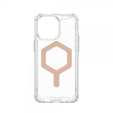Urban Armor Gear (UAG) iPhone 15 Pro Max Kuori Plyo MagSafe Ice Rose Gold