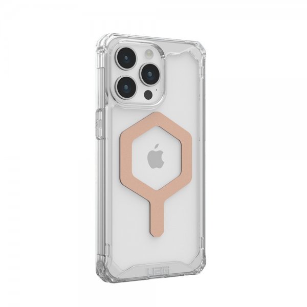 Urban Armor Gear (UAG) iPhone 15 Pro Max Kuori Plyo MagSafe Ice Rose Gold