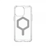 Urban Armor Gear (UAG) iPhone 15 Pro Max Kuori Plyo MagSafe Ice Silver