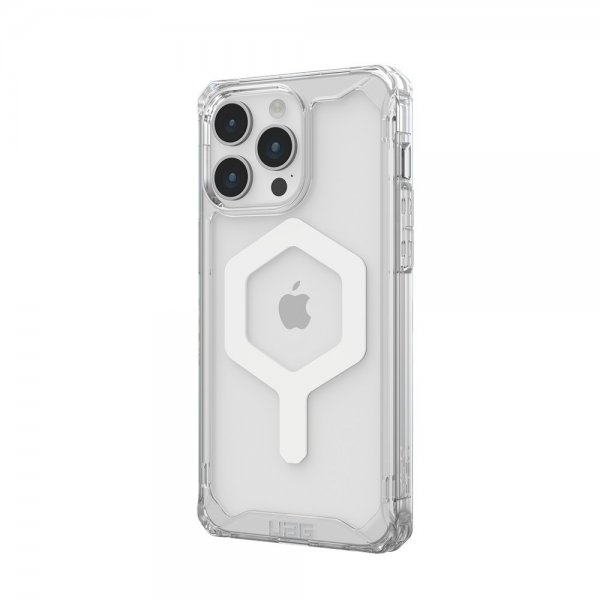 Urban Armor Gear (UAG) iPhone 15 Pro Max Kuori Plyo MagSafe Ice Valkoinen