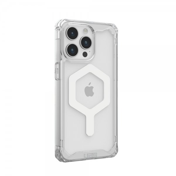 Urban Armor Gear (UAG) iPhone 15 Pro Max Kuori Plyo MagSafe Ice Valkoinen