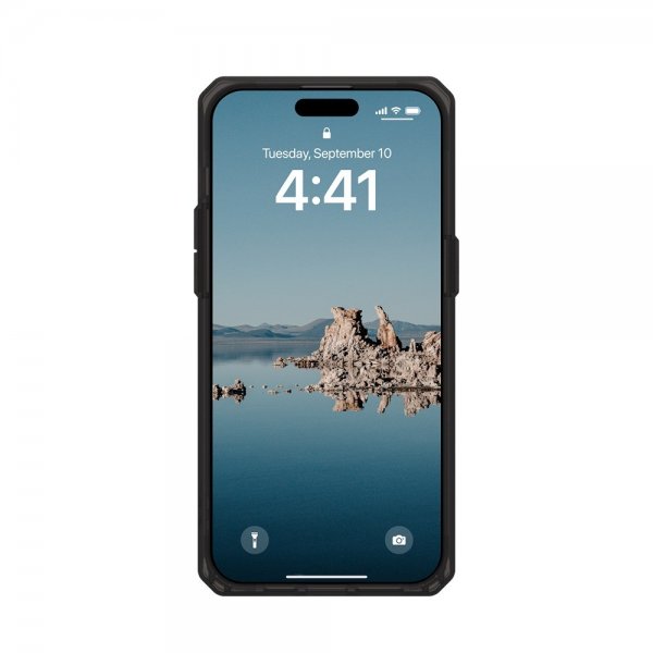 Urban Armor Gear (UAG) iPhone 15 Pro Max -suojakuori Plyo MagSafe, musta/pronssi