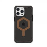 Urban Armor Gear (UAG) iPhone 15 Pro Max -suojakuori Plyo MagSafe, musta/pronssi