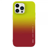 X-Level iPhone 15 Pro Max Kuori Rainbow Series Punainen