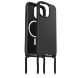 Otterbox iPhone 15 Pro Max Kuori React Necklace MagSafe Musta