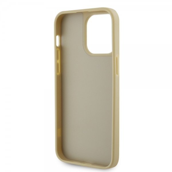 Guess iPhone 15 Pro Max Kuori Strassi Kulta