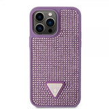 Guess iPhone 15 Pro Max Kuori Rhinestone Lila