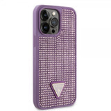 Guess iPhone 15 Pro Max Kuori Rhinestone Lila