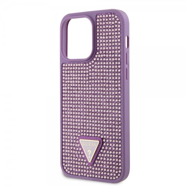 Guess iPhone 15 Pro Max Kuori Rhinestone Lila
