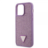 Guess iPhone 15 Pro Max Kuori Rhinestone Lila