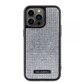 Karl Lagerfeld iPhone 15 Pro Max Kuori Rhinestone Silver