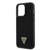 Guess iPhone 15 Pro Max Kuori Rhinestone Musta
