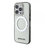 Mercedes Benz iPhone 15 Pro Max Kuori Rhombus Pattern MagSafe AMG Läpinäkyvä
