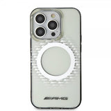 Mercedes Benz iPhone 15 Pro Max Kuori Rhombus Pattern MagSafe AMG Läpinäkyvä