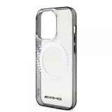Mercedes Benz iPhone 15 Pro Max Kuori Rhombus Pattern MagSafe AMG Läpinäkyvä