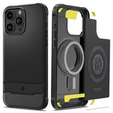 Spigen iPhone 15 Pro Max Kuori Rugged Armor MagFit Matte Black