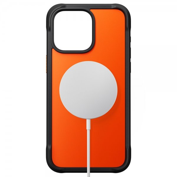 Nomad iPhone 15 Pro Max kuori Rugged Case Ultra Orange