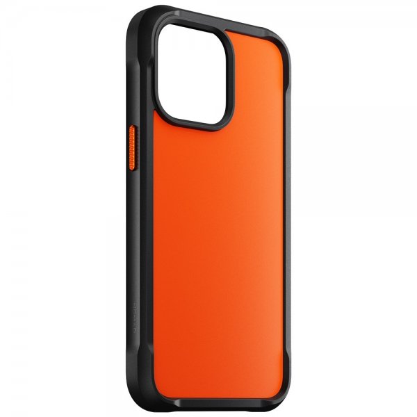 Nomad iPhone 15 Pro Max kuori Rugged Case Ultra Orange