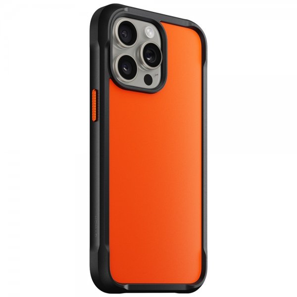 Nomad iPhone 15 Pro Max kuori Rugged Case Ultra Orange
